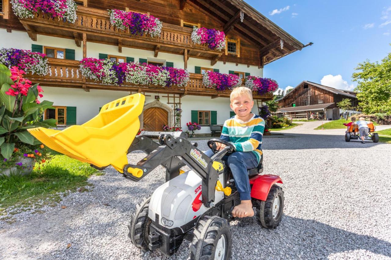 Biobauernhof Stegerbauer Maria Alm am Steinernen Meer Exterior foto
