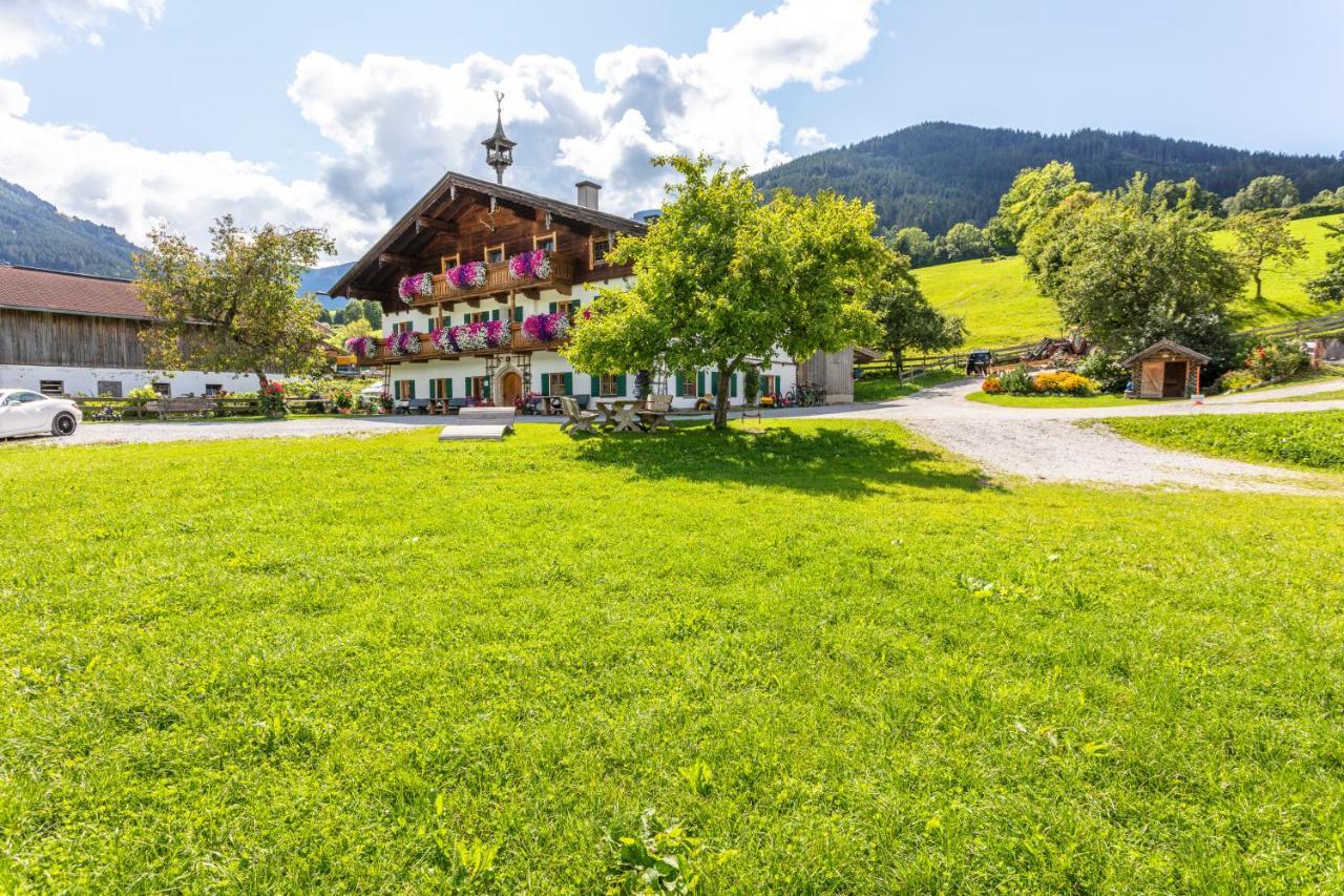 Biobauernhof Stegerbauer Maria Alm am Steinernen Meer Exterior foto