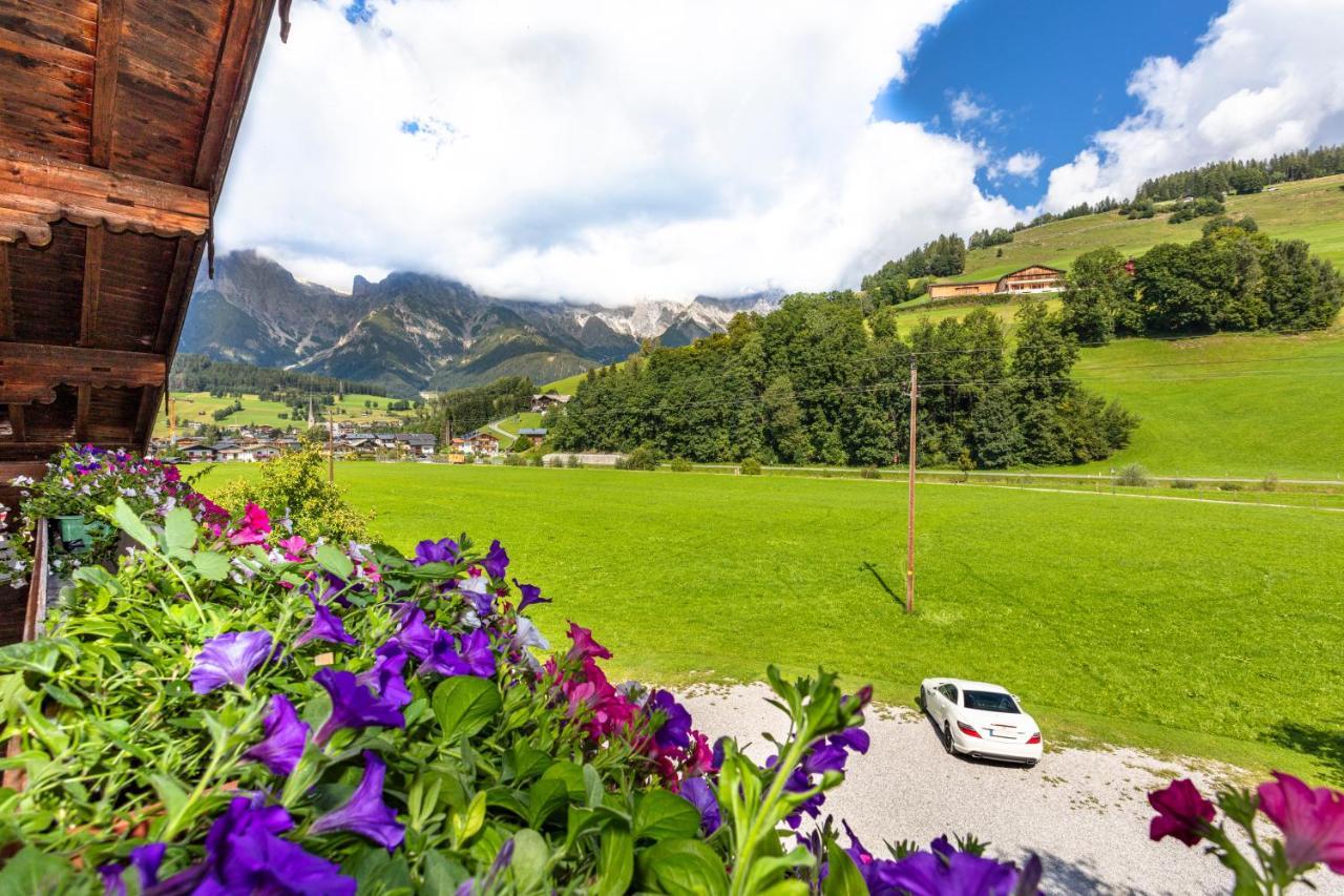 Biobauernhof Stegerbauer Maria Alm am Steinernen Meer Exterior foto