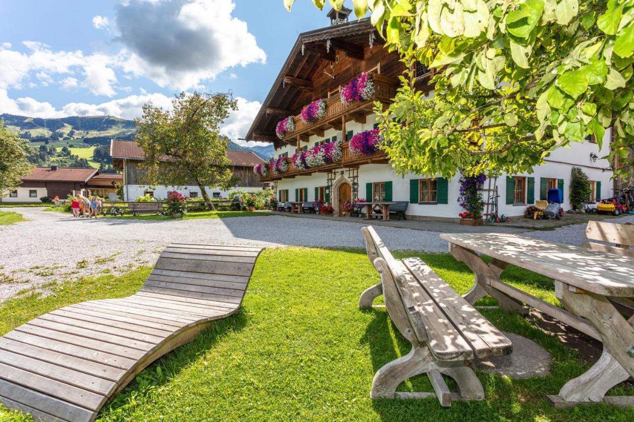 Biobauernhof Stegerbauer Maria Alm am Steinernen Meer Exterior foto