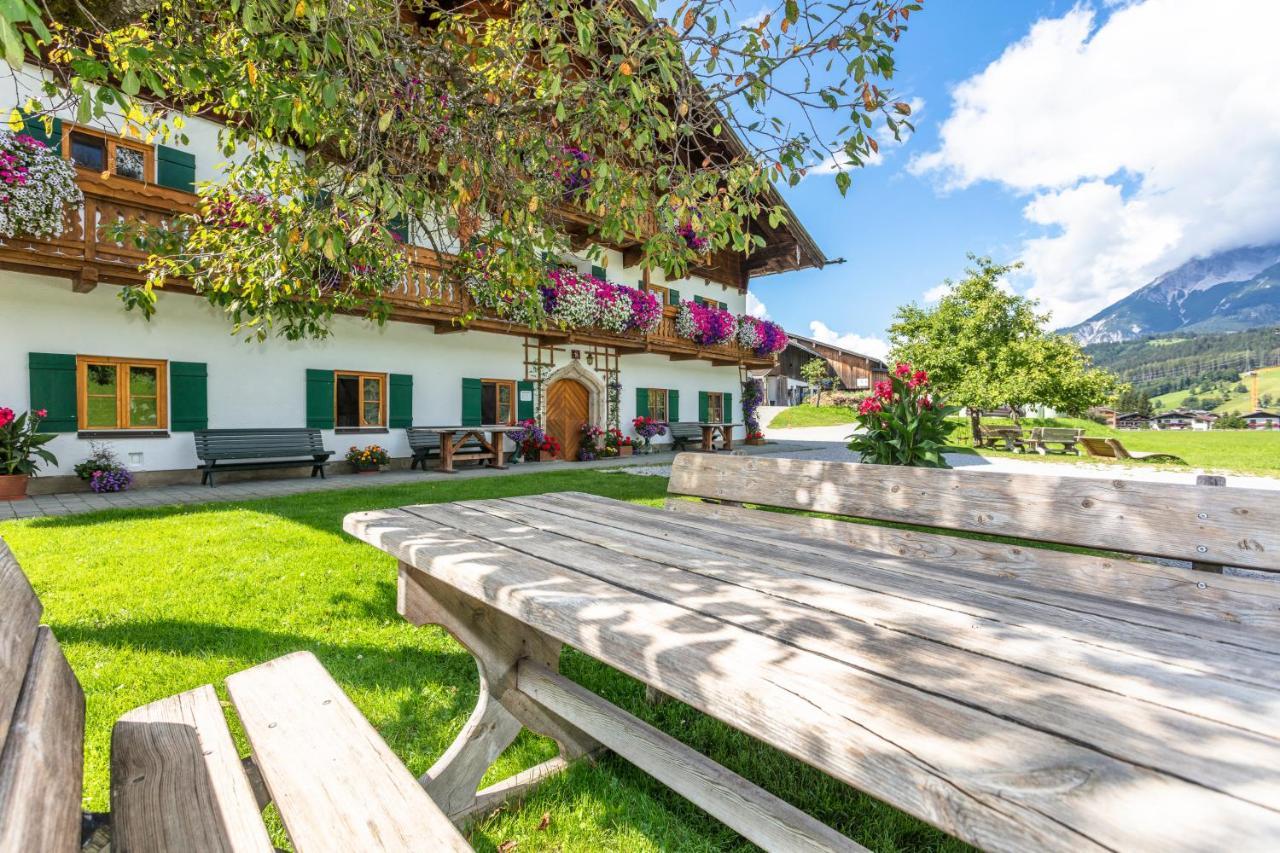 Biobauernhof Stegerbauer Maria Alm am Steinernen Meer Exterior foto