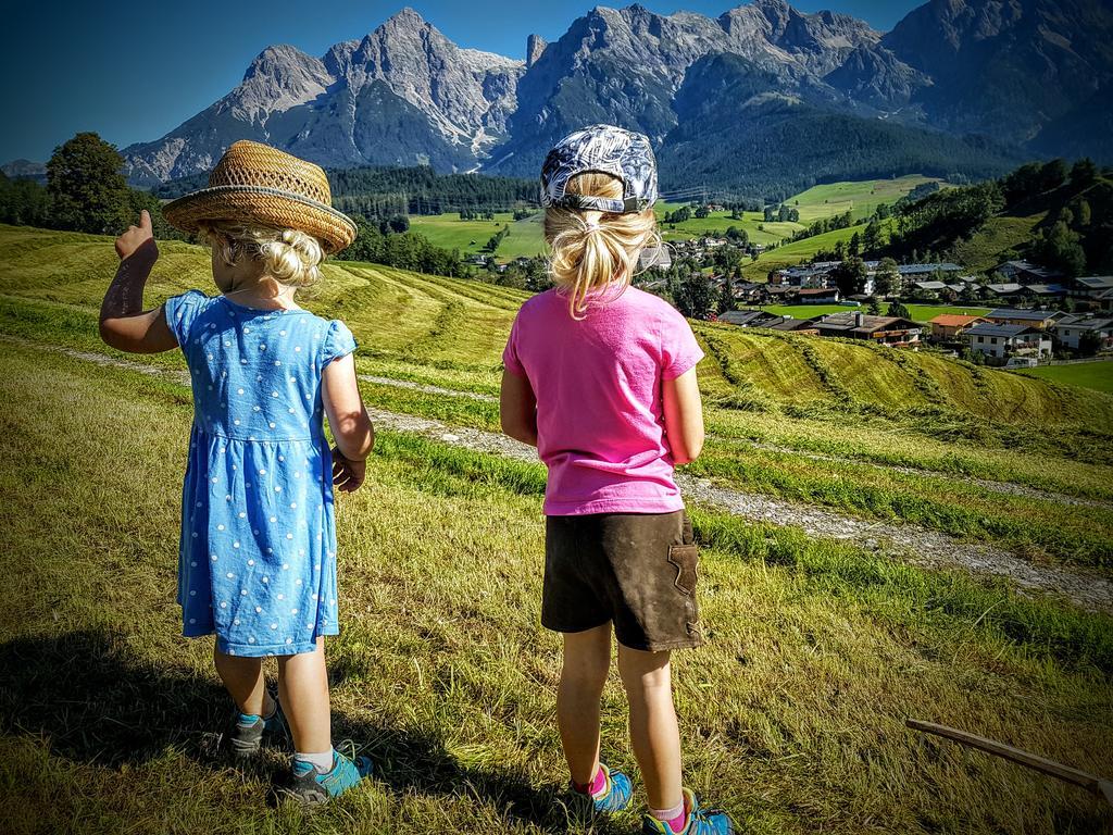 Biobauernhof Stegerbauer Maria Alm am Steinernen Meer Exterior foto