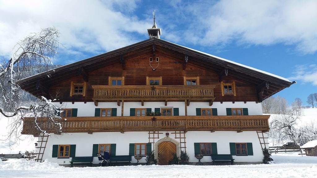 Biobauernhof Stegerbauer Maria Alm am Steinernen Meer Exterior foto