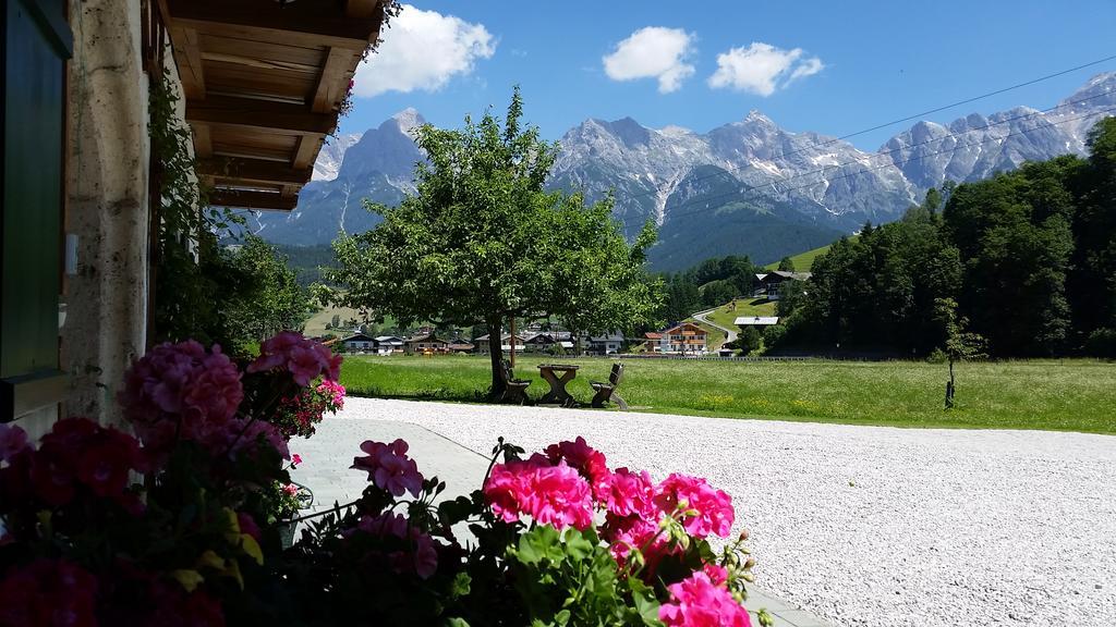 Biobauernhof Stegerbauer Maria Alm am Steinernen Meer Exterior foto