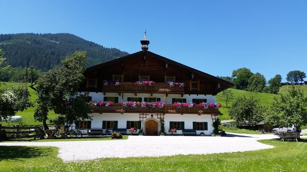 Biobauernhof Stegerbauer Maria Alm am Steinernen Meer Exterior foto